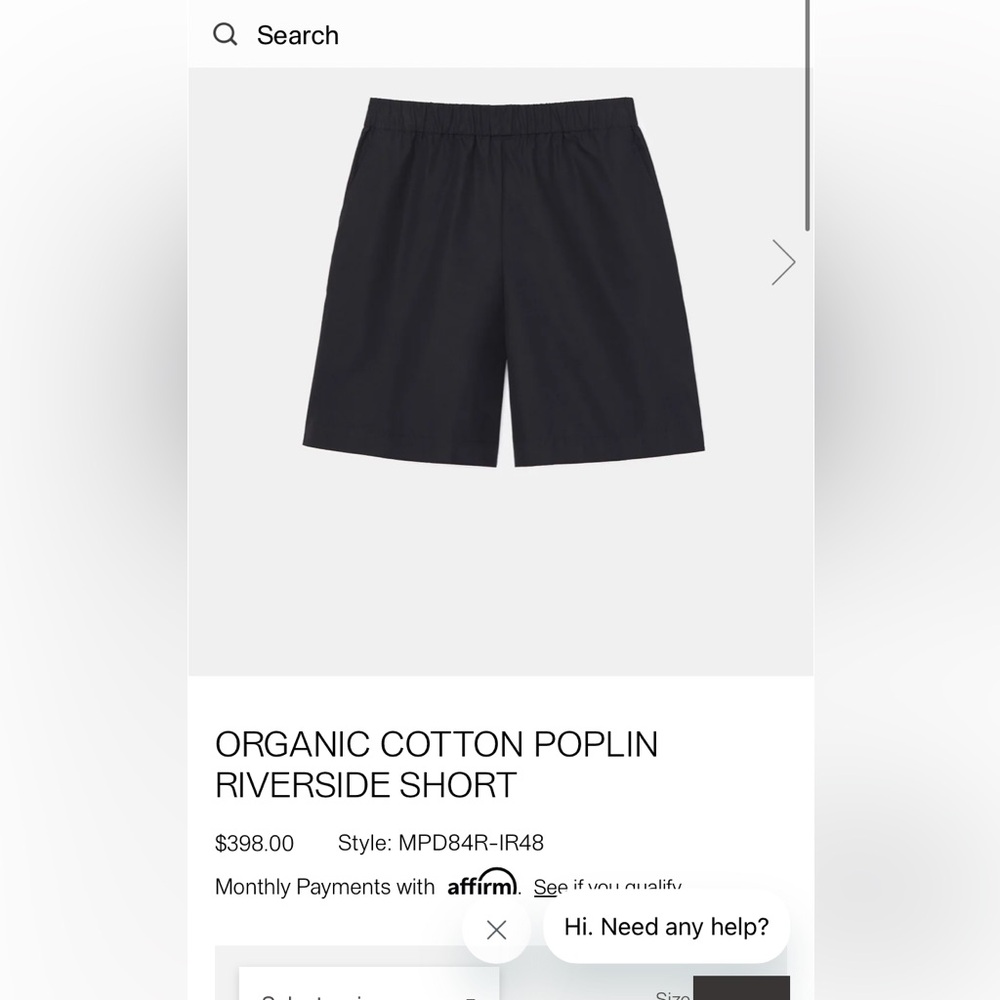Lafayette148 cotton shorts